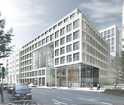 Baubeginn fr Brogebude in Hamburg