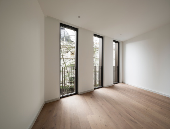 Raum mit Blick zur Riding House Strae