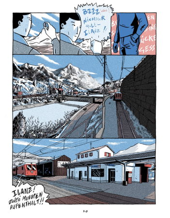 Ein Comic als Denkmal fr Zumthors Bau in Vals