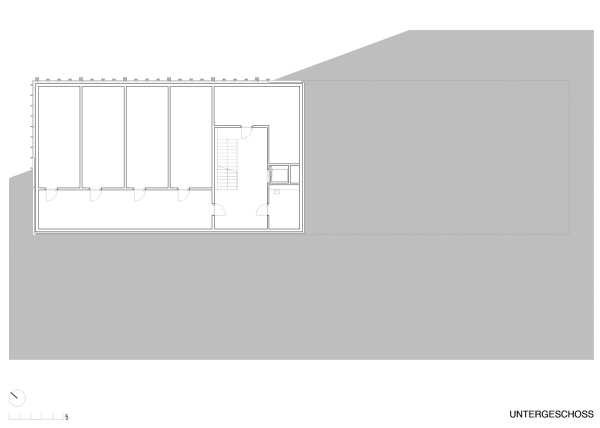 Grundriss Untergeschoss