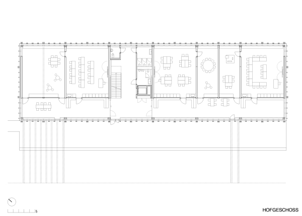 Grundriss Hofgeschoss