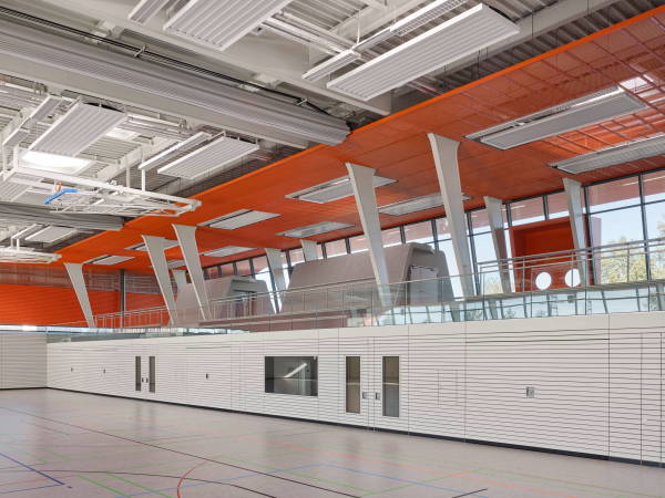 Sporthalle von Metaraum Architekten in Pfungstadt