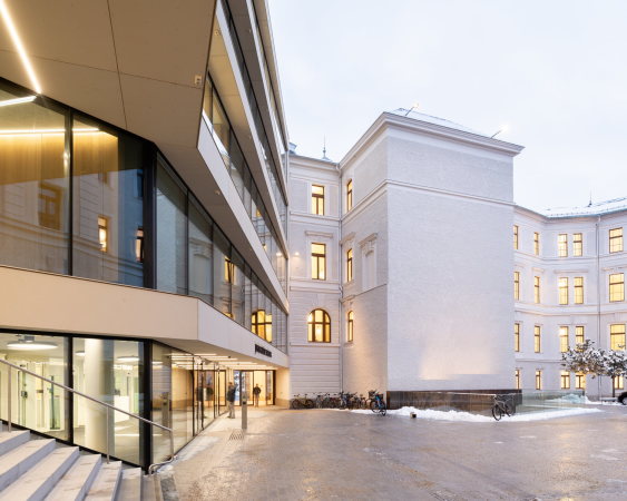 Umbau und Erweiterung des Justizgeb�udes von Franz&Sue