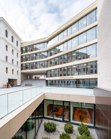 Umbau und Erweiterung des Justizgeb�udes von Franz&Sue