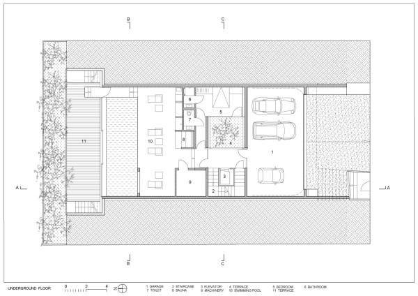 Grundriss: Untergeschoss