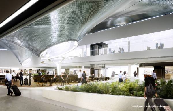 Marktplatz im Terminal 3, ebenerdig