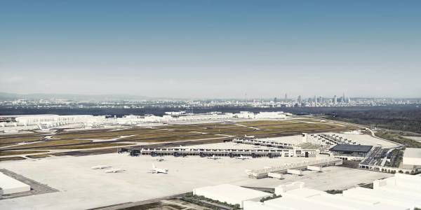 Grundsteinlegung fr Terminal 3