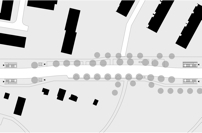 1. Preis: netzwerkarchitekten, Haltestelle Stoltenstra�e