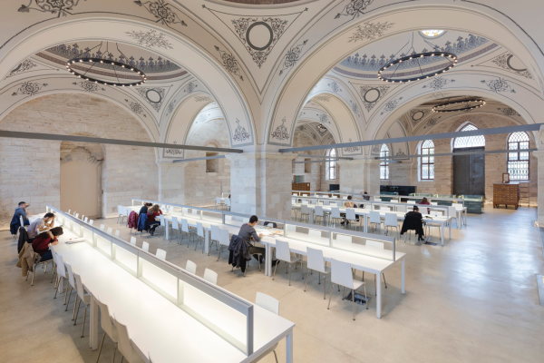 Beyazit Staatsbibliothek (2017) in Istanbul, Trkei von Tabanlioğlu Architects, Istanbul.