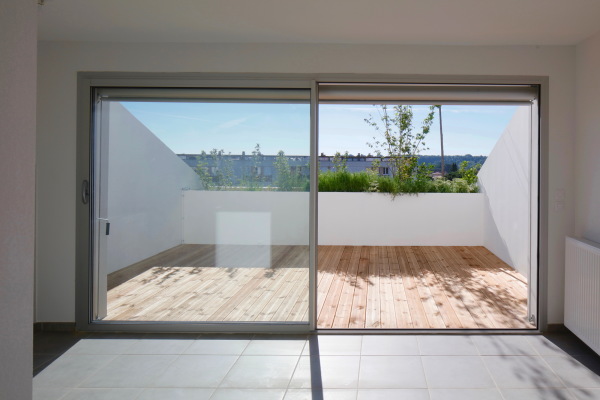 ... die viel Licht ins Innere lassen...