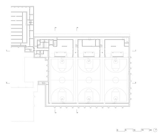 Grundriss drittes Untergeschoss
