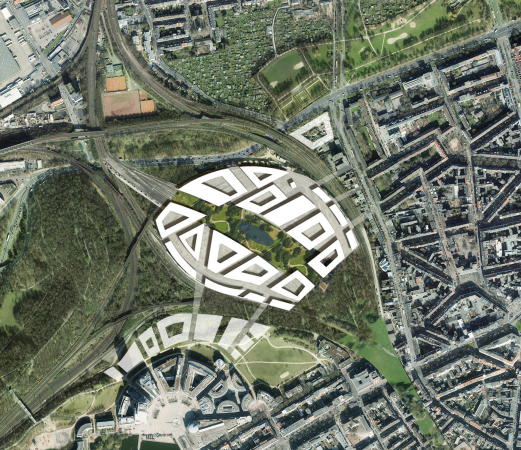 Dort, wo jetzt ein Gleisdreieck weite Flächen im Nordwesten von Kölns Innenstadt einnimmt, könnte ein großes Neubaugebiet entstehen.