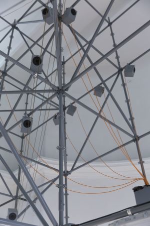 Jeder Arbeit wurden dabei einzelne Lautsprechergruppen zugeordnet.