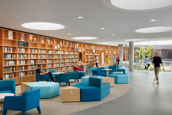 Bibliothek in Sydney von Studio Hollenstein