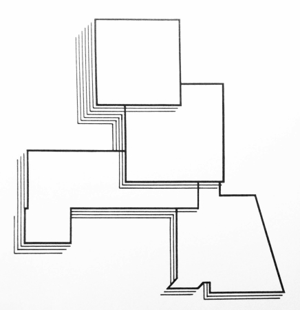 Isometrie, 1973, Foto: Stadtarchiv Greven