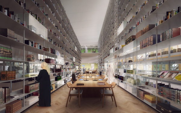 Foster + Partners planen Bibliothek in Sharjah