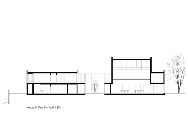 Kirche in Stuttgart von Kamm Architekten