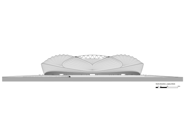 Stadion in Katar von Zaha Hadid Architects