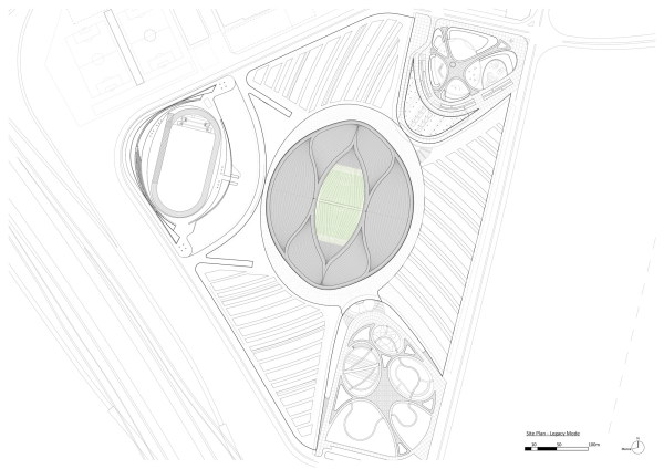Stadion in Katar von Zaha Hadid Architects