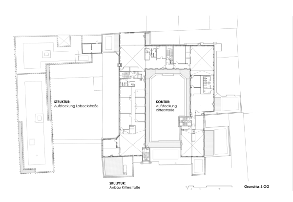 Grundriss 5. Obergeschoss