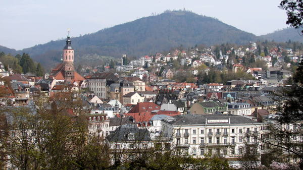 Die Kurstadt Baden-Baden strebt den Status eines UNESCO-Weltkulturerbes an.