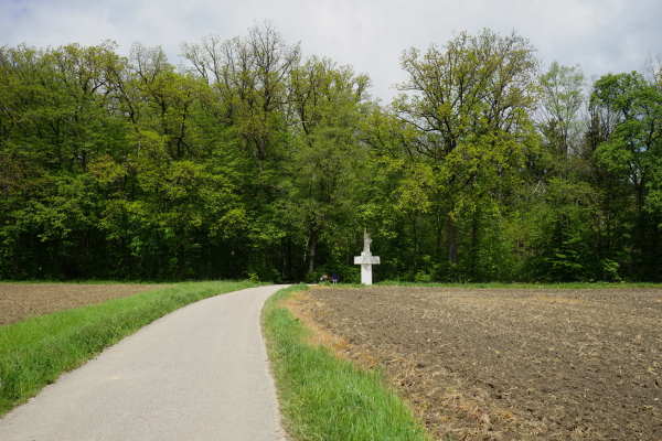 Station 2: In Mgglingen haben Brandlhuber+ (Berlin) die Freiheitsgttin Libertas aufs Podest gehoben.