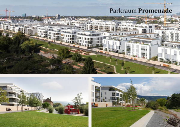 3. Preis Kategorie Lebenswerter Freiraum: Bahnstadt Heidelberg � Konzept �ffentlicher Raum