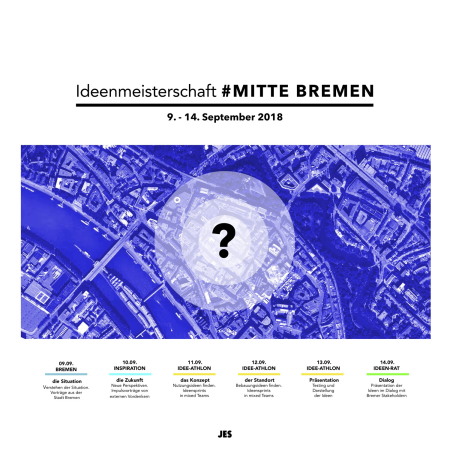 2. Preis Kategorie Kommunikative Stadtgestaltung: Ideenmeisterschaft #MitteBremen