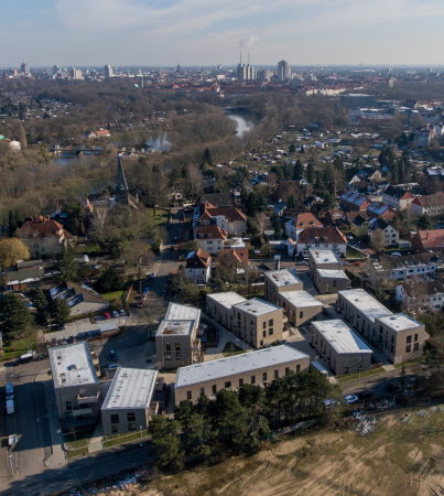Genossenschaftliches Wohnensemble in Hannover von ksw