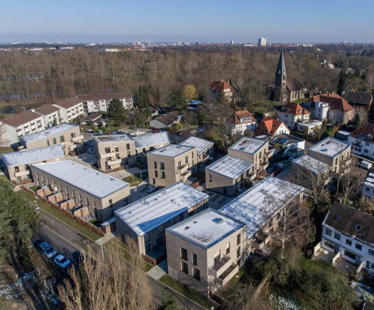 Genossenschaftliches Wohnensemble in Hannover von ksw