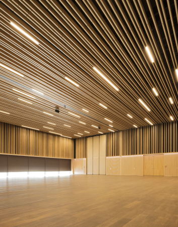 Stadthalle von Lamott.Lamott Architekten in Cham