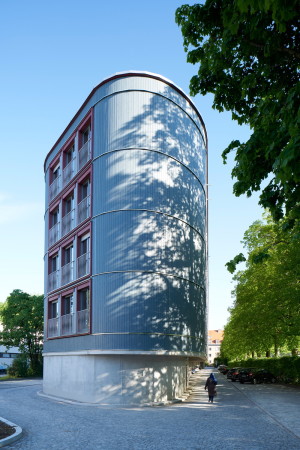 Nike fr Neuerung: Platzberbauung Dantebad, Mnchen 20122016, Florian Nagler Architekten