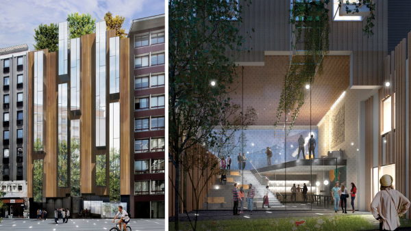 Mailand: Co-Inventing Doria, stdtischer Grnzug mit Hotels