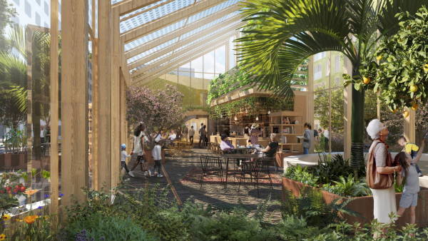 Oslo: The Urban Village, Gemeinschaftliches Gewchshaus