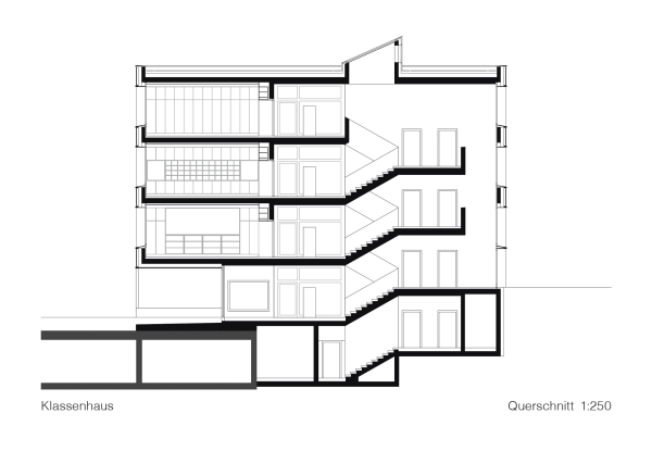Schulerweiterung in Graubnden von moeller raupach architekten