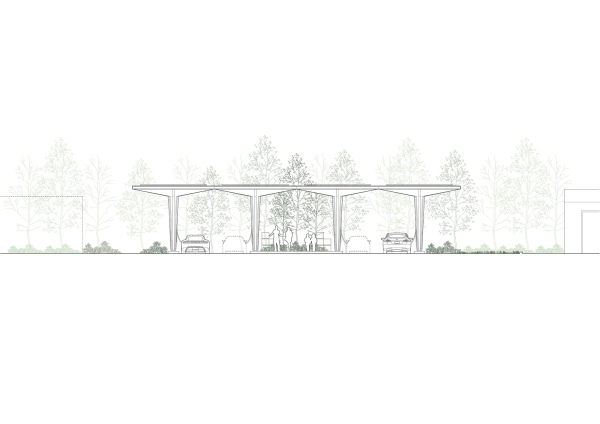 Ladestation fr Elektroautos in Dnemark