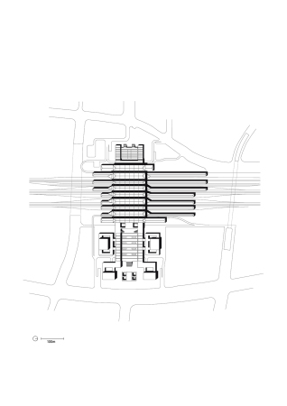 Bahnhof in Hangzhou von gmp