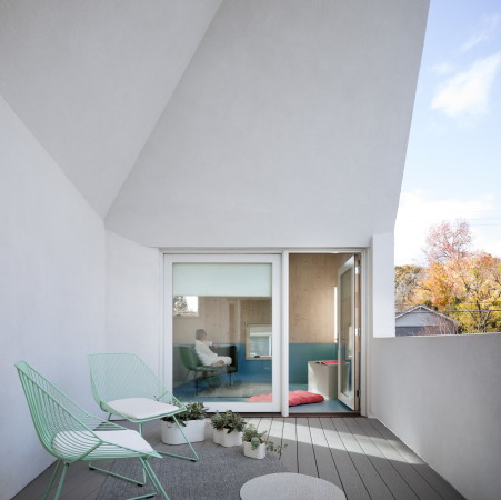 Holzhaus in Atlanta von Jennifer Bonner