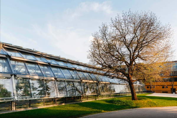 Tenniscourt von Marc Mimram in Paris