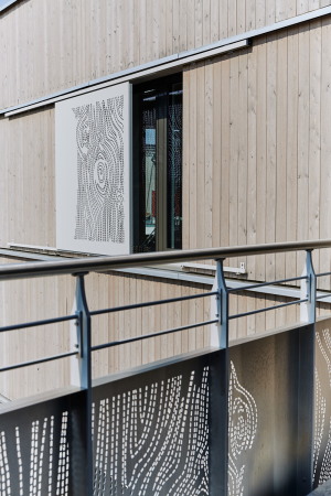 3. Preis Neubau: Leipzig, Wohn- und Geschftshaus aus Holz, Asuna (Leipzig)