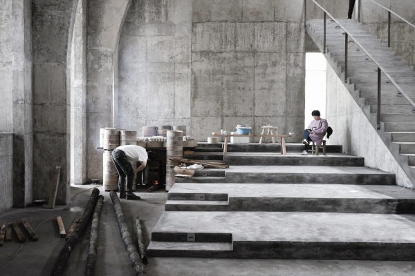 Porzellanfabrik in China von AZL architects