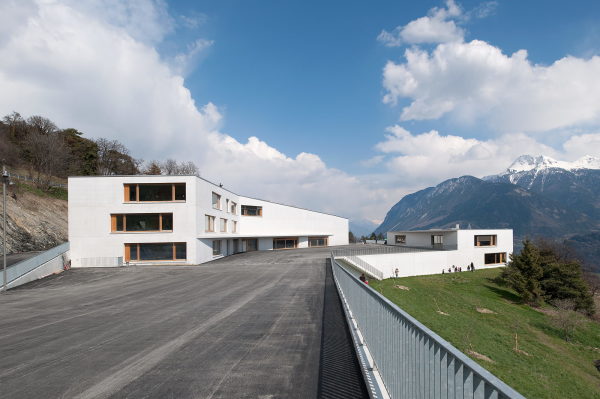 Schulanlage, Chermignon, Schweiz, 2010, Architektur: Frei Rezakhanlou Architects, Lausanne
