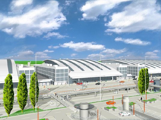 Baubeginn fr Einkaufszentrum am Hamburger Flughafen