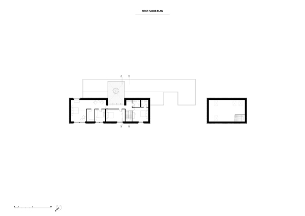 Landhaus mit Atelier von bureau de change
