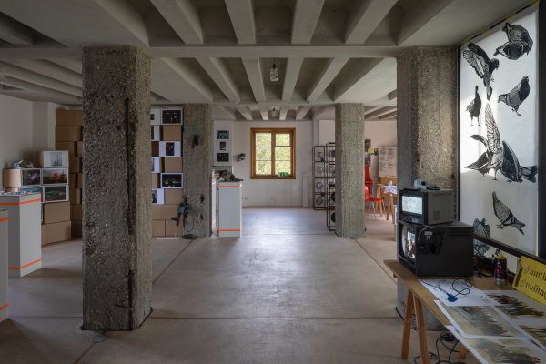 OMG! Was haben wir getan?!, eine Ausstellung organisiert von kitev im Bahnhofsturm Oberhausen.