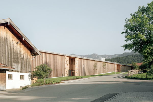 Florian Nagler Architekten, Eingangsgebude Freilichtmuseum, Glentleiten