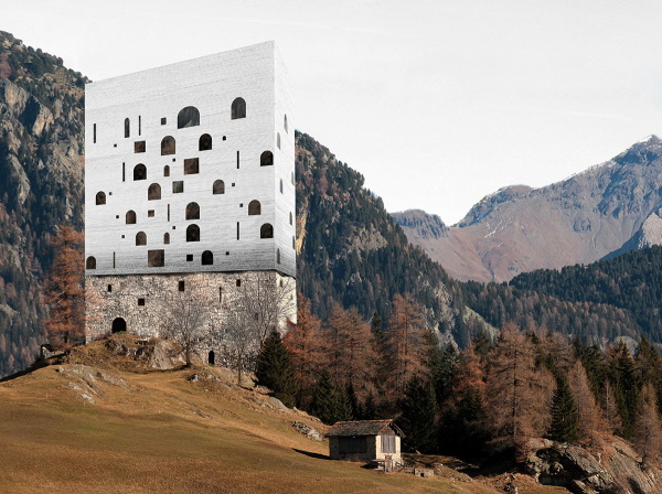 Lobende Erwhnung: Trekking Landmark Skyscraper von Fabio Ferreira Neves