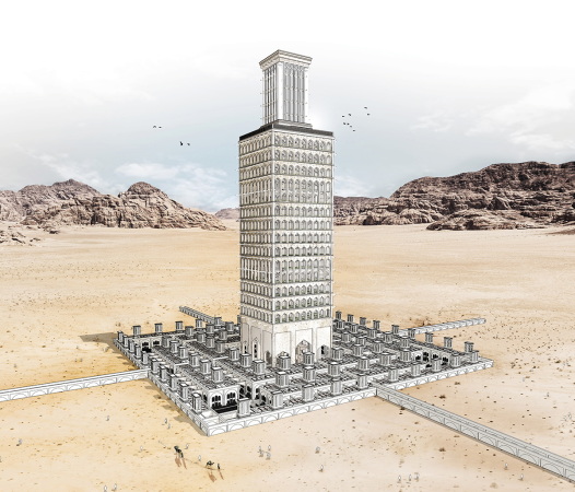 Lobende Erwhnung: Badgir Skyscraper von Adam Fernandez