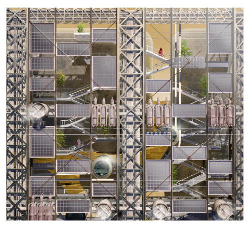 Lobende Erwhnung: Horizontal City Of No Nation von Zhichen Gong, Yong Chen, Tianrong Wu, Yingzhi He, Congying He