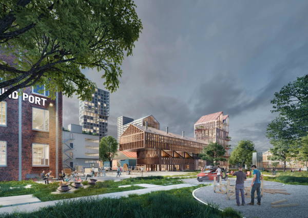 Atelier van Lieshout planen Kulturquartier in Rotterdam